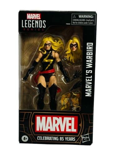 "Marvel Legends Warbird (Carol Danvers) 85th Target Exclusive 6" Figure, detailed and articulated, with accessories."