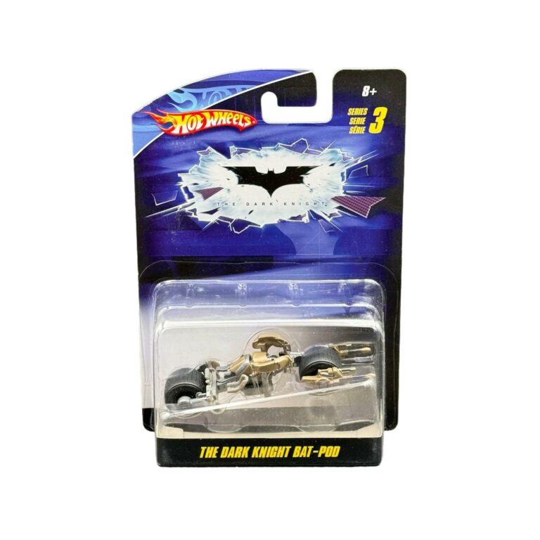 "2009 Hot Wheels Batman The Dark Knight Series 3 Bat-Pod diecast model, made of metal, scale 1:50."