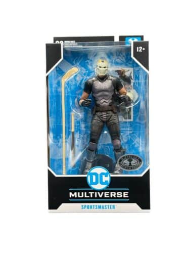 "McFarlane DC Multiverse Sportsman Platinum Action Figure, a detailed 7-inch collectible with accessories."