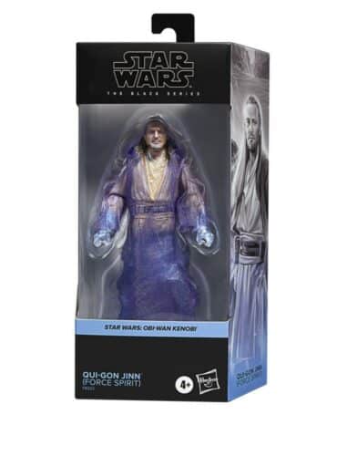 "6-inch Qui-Gon Jinn (Force Spirit) action figure from Star Wars The Black Series with premium detailing and articulation."