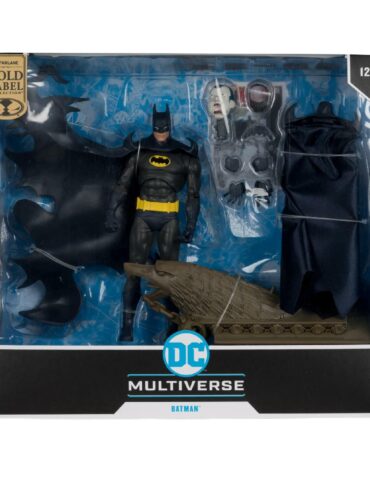 "McFarlane DC Multiverse Batman Detective Comics #587 Action Figure with multiple accessories."