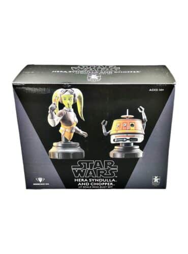 "Star Wars Rebels Hera Syndulla and Chopper 1:7 Mini Bust Set, limited edition collectible by Gentle Giant Ltd."