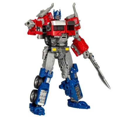 Transformers Toys Studio Series Voyager Class Transformers: Rise of the Beasts 102 Optimus Prime 6.5-inch Converting Action Figure, 8+