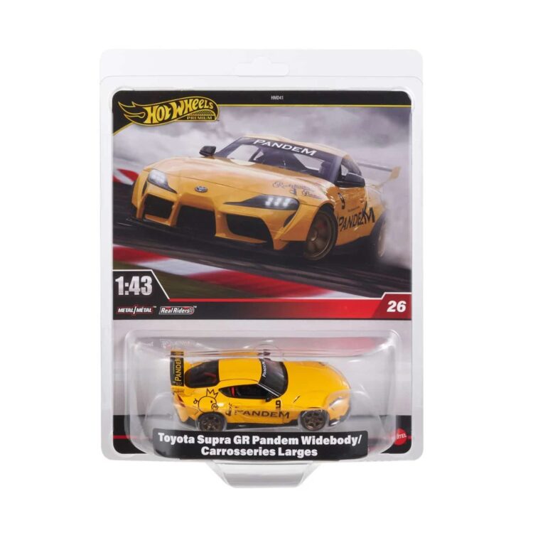 Hot Wheels Premium Toyota Supra GR Pandem Widebody 1:43 Die-Cast